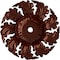 Ekena Millwork Needham Ceiling Medallion (Fits Canopies up to 4 1/4"), 14 5/8"OD x 2 1/4"P, Antique Copper CM14NEACS - alternate 1